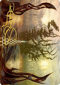 Thornglint Bridge Art Card (Gold-Stamped Signature) - Art Series: Modern Horizons 2 - Magic: The Gathering card
