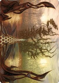 Thornglint Bridge Art Card - Art Series: Modern Horizons 2 - Magic: The Gathering card