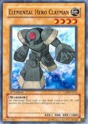 Elemental Hero Clayman - The Lost Millennium - YuGiOh card