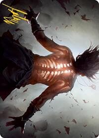 Piercing Rays Art Card (Gold-Stamped Signature) - Art Series: Modern Horizons 2 - Magic: The Gathering card