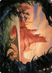 Slagwoods Bridge Art Card - Art Series: Modern Horizons 2 - Magic: The Gathering card
