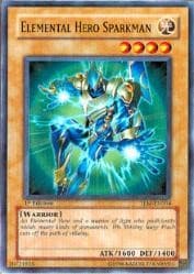 Elemental Hero Sparkman - The Lost Millennium - YuGiOh card