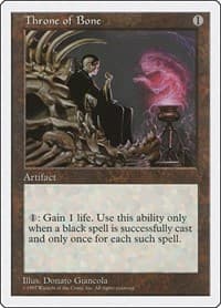 Throne of Bone - Fifth Edition - Magic: The Gathering card