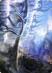 Mistvault Bridge Art Card - Art Series: Modern Horizons 2 - Magic: The Gathering card