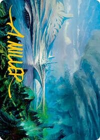 Goldmire Bridge Art Card (Gold-Stamped Signature) - Art Series: Modern Horizons 2 - Magic: The Gathering card