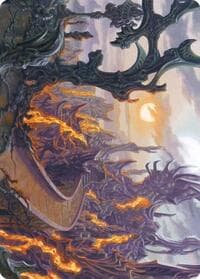 Drossforge Bridge Art Card - Art Series: Modern Horizons 2 - Magic: The Gathering card