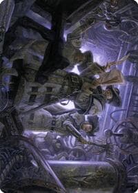 Search the Premises Art Card - Art Series: Modern Horizons 2 - Magic: The Gathering card