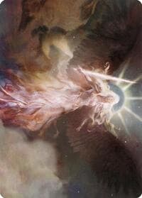 Serra's Emissary Art Card - Art Series: Modern Horizons 2 - Magic: The Gathering card