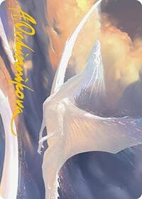 Timeless Dragon Art Card (Gold-Stamped Signature) - Art Series: Modern Horizons 2 - Magic: The Gathering card