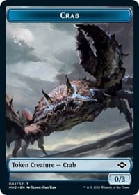 Crab Token - Modern Horizons 2 - Magic: The Gathering card