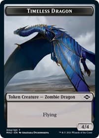 Timeless Dragon Token - Modern Horizons 2 - Magic: The Gathering card