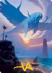 Aeromoeba Art Card (Gold-Stamped Signature) - Art Series: Modern Horizons 2 - Magic: The Gathering card