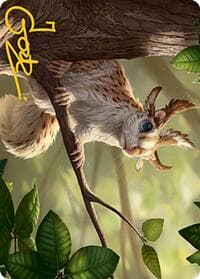 Squirrel Sovereign Art Card (Gold-Stamped Signature) - Art Series: Modern Horizons 2 - Magic: The Gathering card