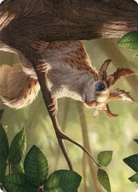 Squirrel Sovereign Art Card - Art Series: Modern Horizons 2 - Magic: The Gathering card