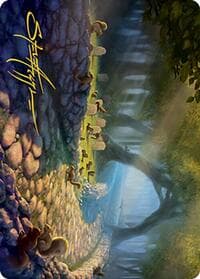 Squirrel Sanctuary Art Card (Gold-Stamped Signature) - Art Series: Modern Horizons 2 - Magic: The Gathering card