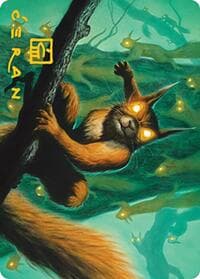 Chatterstorm Art Card (Gold-Stamped Signature) - Art Series: Modern Horizons 2 - Magic: The Gathering card