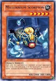 Millennium Scorpion - The Lost Millennium - YuGiOh card