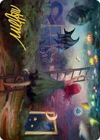 Lucid Dreams Art Card (Gold-Stamped Signature) - Art Series: Modern Horizons 2 - Magic: The Gathering card