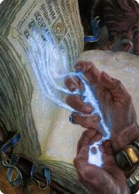 Mystic Redaction Art Card - Art Series: Modern Horizons 2 - Magic: The Gathering card