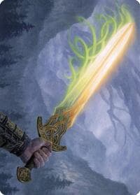 Sword of Hearth and Home Art Card - Art Series: Modern Horizons 2 - Magic: The Gathering card