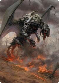 Scion of Draco Art Card - Art Series: Modern Horizons 2 - Magic: The Gathering card