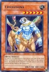 Criosphinx - The Lost Millennium - YuGiOh card
