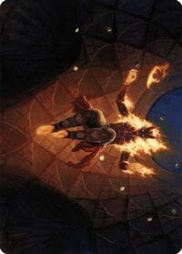 Yusri, Fortune's Flame Art Card - Art Series: Modern Horizons 2 - Magic: The Gathering card