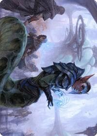 Lonis, Cryptozoologist Art Card - Art Series: Modern Horizons 2 - Magic: The Gathering card