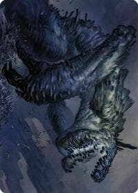 Necrogoyf Art Card - Art Series: Modern Horizons 2 - Magic: The Gathering card