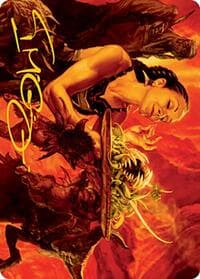 Chef's Kiss Art Card (Gold-Stamped Signature) - Art Series: Modern Horizons 2 - Magic: The Gathering card