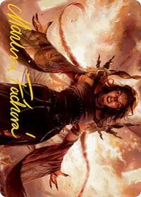 Dragon's Rage Channeler Art Card (Gold-Stamped Signature) - Art Series: Modern Horizons 2 - Magic: The Gathering card