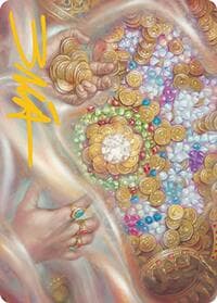 Strike It Rich Art Card (Gold-Stamped Signature) - Art Series: Modern Horizons 2 - Magic: The Gathering card