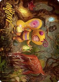 Glimmer Bairn Art Card (Gold-Stamped Signature) - Art Series: Modern Horizons 2 - Magic: The Gathering card