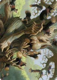 Scurry Oak Art Card - Art Series: Modern Horizons 2 - Magic: The Gathering card
