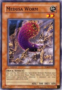 Medusa Worm - The Lost Millennium - YuGiOh card
