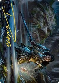 Carth the Lion Art Card (Gold-Stamped Signature) - Art Series: Modern Horizons 2 - Magic: The Gathering card