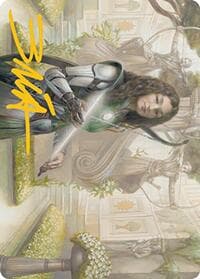 Arcus Acolyte Art Card (Gold-Stamped Signature) - Art Series: Modern Horizons 2 - Magic: The Gathering card