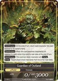 Guardian of Outland // Guardian of Outland (J) - The Dawn of Valhalla - Force of Will card