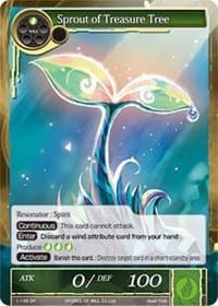Sprout of Treasure Tree - The Dawn of Valhalla - Force of Will card
