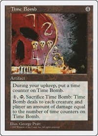 Time Bomb - Fifth Edition - Magic: The Gathering card