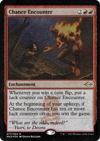 Chance Encounter (Foil Etched) - Modern Horizons 2 - Magic: The Gathering card