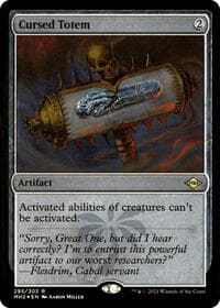 Cursed Totem (Foil Etched) - Modern Horizons 2 - Magic: The Gathering card