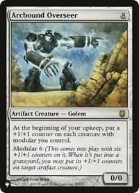 Arcbound Overseer - The List Reprints - Magic: The Gathering card