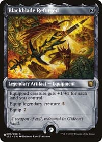 Blackblade Reforged - The List Reprints - Magic: The Gathering card