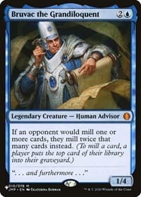 Bruvac the Grandiloquent - The List Reprints - Magic: The Gathering card