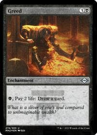 Greed (Foil Etched) - Modern Horizons 2 - Magic: The Gathering card