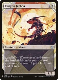 Canyon Jerboa (Showcase) - The List Reprints - Magic: The Gathering card