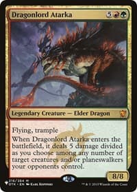 Dragonlord Atarka - The List Reprints - Magic: The Gathering card