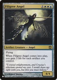 Filigree Angel - The List Reprints - Magic: The Gathering card