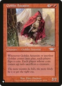 Goblin Assassin - The List Reprints - Magic: The Gathering card